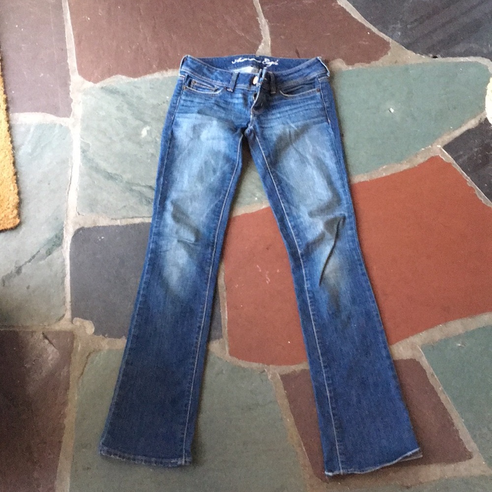 aE slim boot Jean